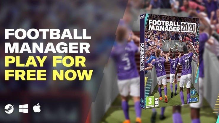 Como descargar Football Manager 2020 gratuito en Steam hasta el 25 de marzo