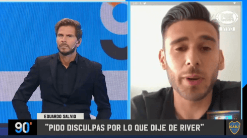 Entendió todo: Salvio le pidió disculpas al hincha de River por su frase