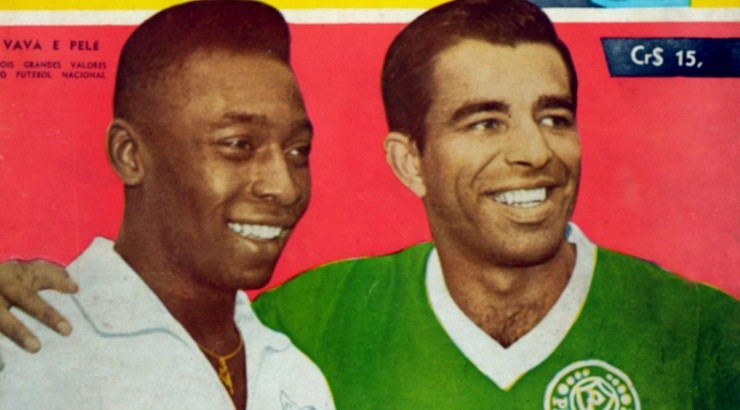 Pelé falou sobre a Copa Rio de 1951 - Foto: A Gazeta Esportiva Ilustrada, Pelé e Vava, 1962