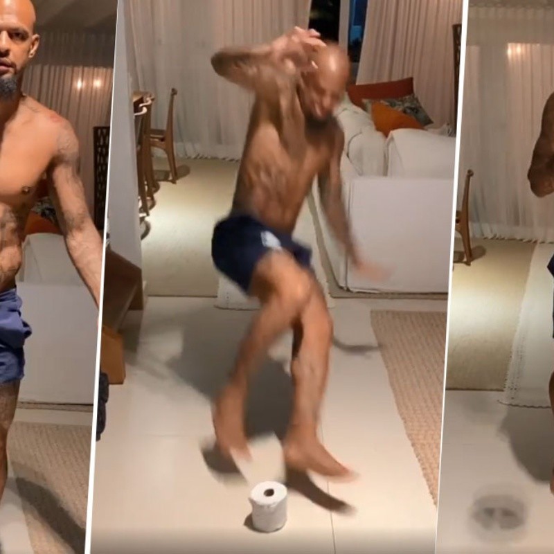 Video: Felipe Melo hizo su propio challenge y nos hizo reír a todos