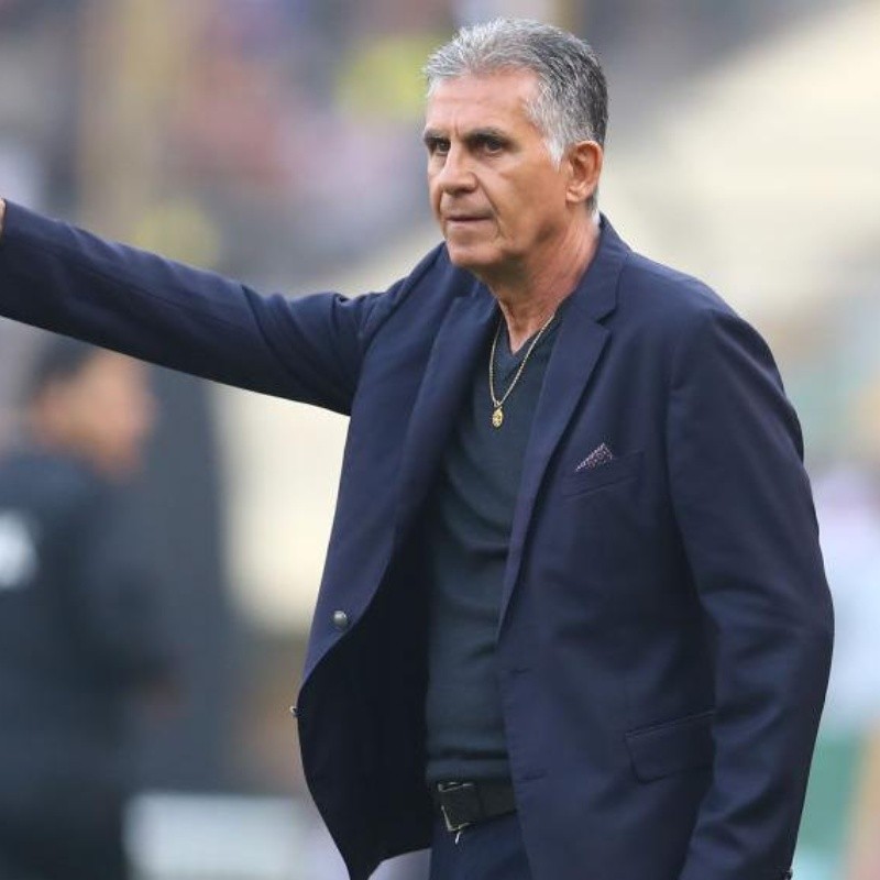 Y en medio de toda la crisis, ¿dónde está el técnico Carlos Queiroz?