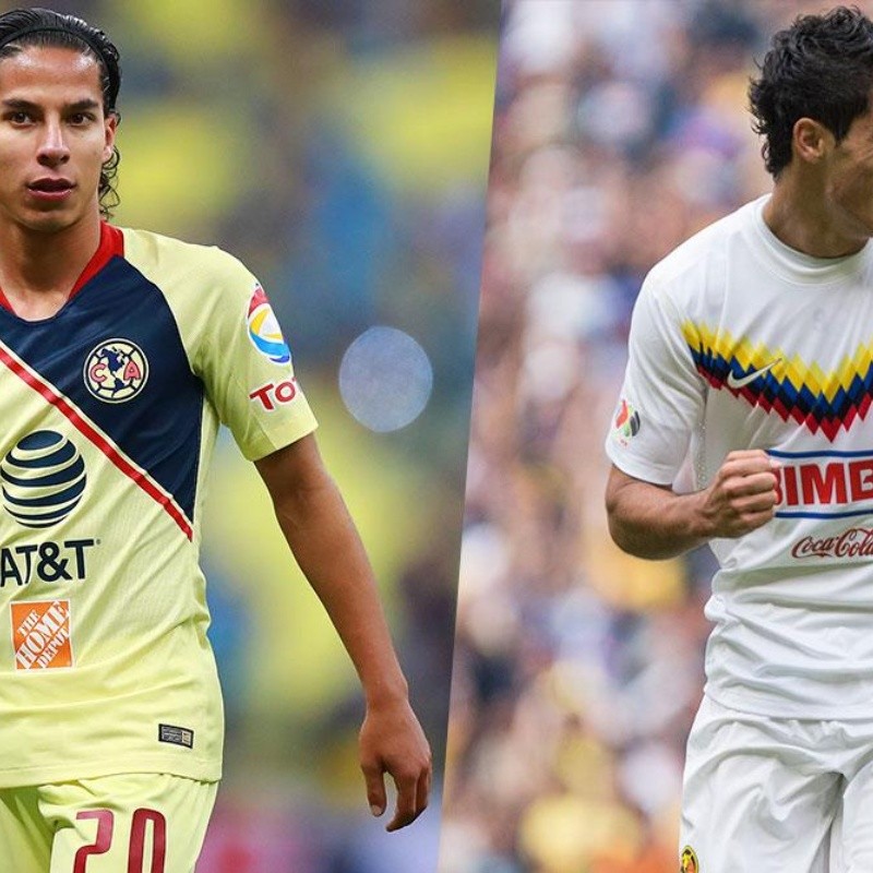 Diego Lainez y Raúl Jiménez recordaron su amor por el América con un challenge en Instagram