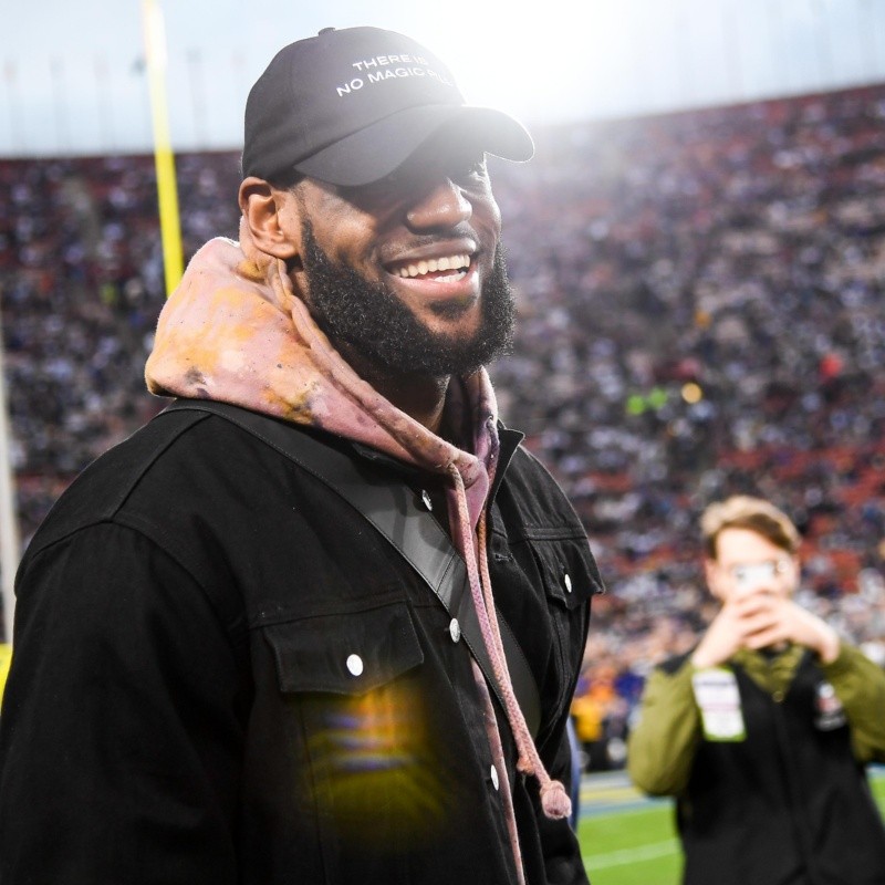 LeBron James reveló por qué no jugó al fútbol americano