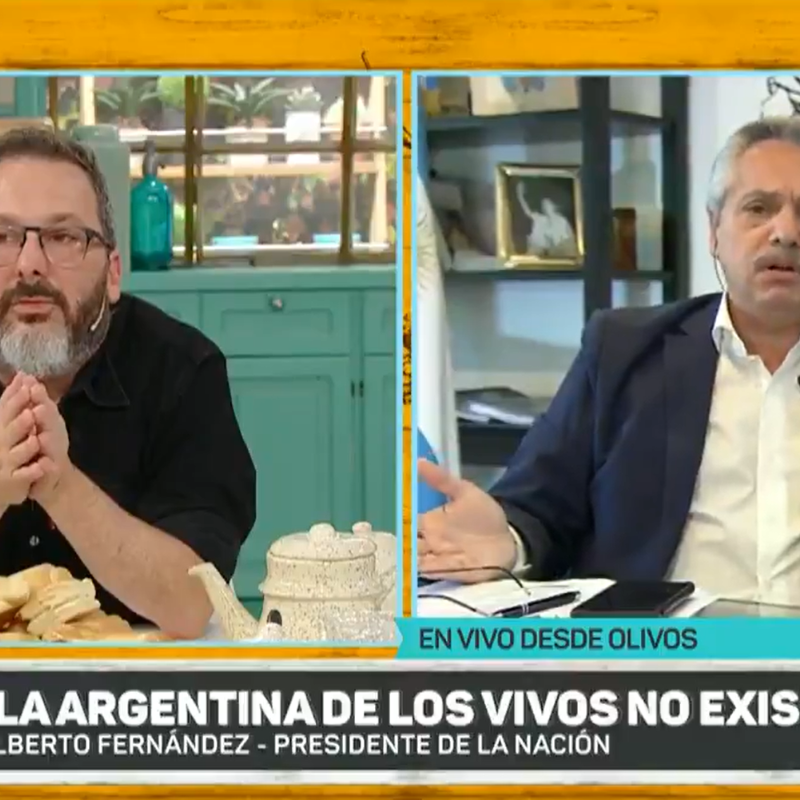 "Les avisé a los argentinos de la pandemia y ese día se fueron más de 20 mil"