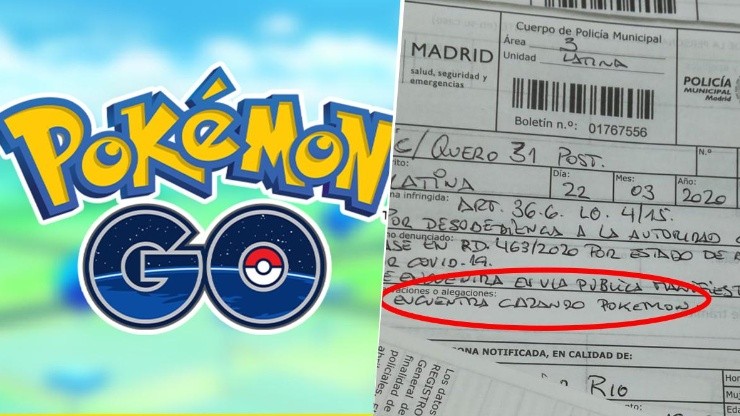 Violó la cuarentena, lo paró la Policía y dijo que estaba jugando Pokémon GO