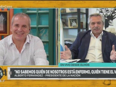Ariel Rodríguez le hizo una pregunta de fútbol al Presidente y lo mataron en las redes