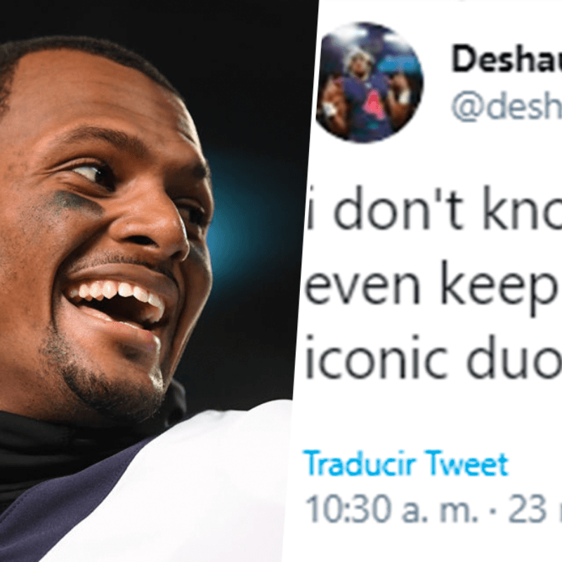 El misterioso tuit de Deshaun Watson: ¿sale de los Texans y llega a los Pats?