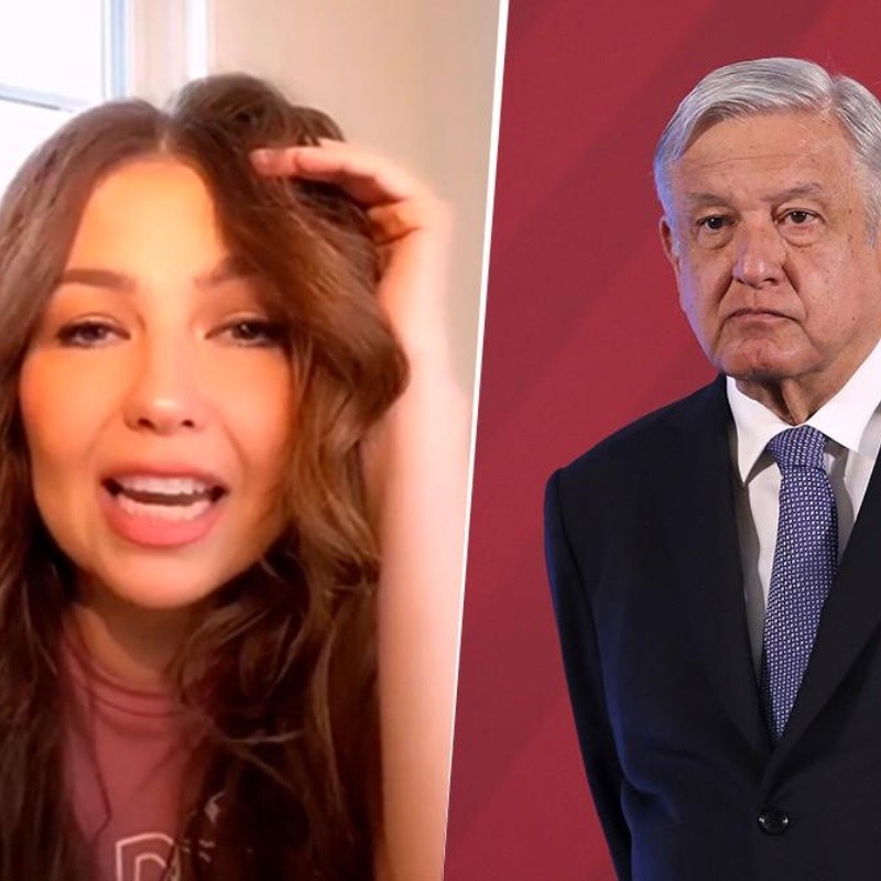 La dura respuesta de Thalía a la postura de AMLO ante el Coronavirus