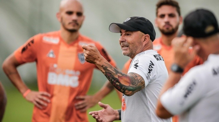 Sampaoli já entregou a Mattos sua lista de reforços. Foto: Bruno Cantini/ Atlético Mineiro