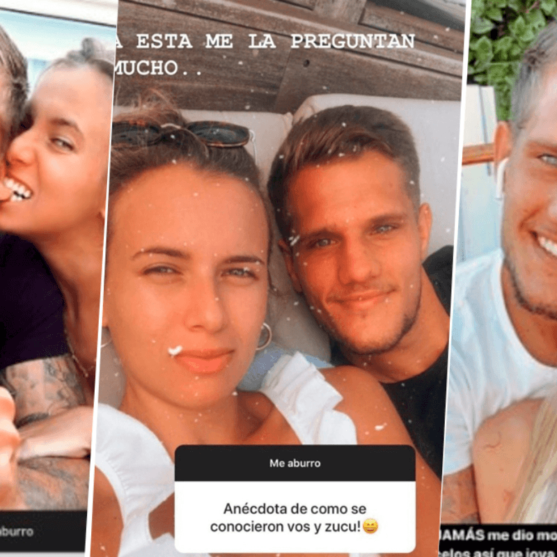 La novia de Zuculini contó cómo se conocieron: "Fue astuto"