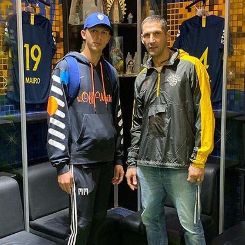 El hijo de Materazzi subió foto a Instagram y los hinchas de Boca estallaron