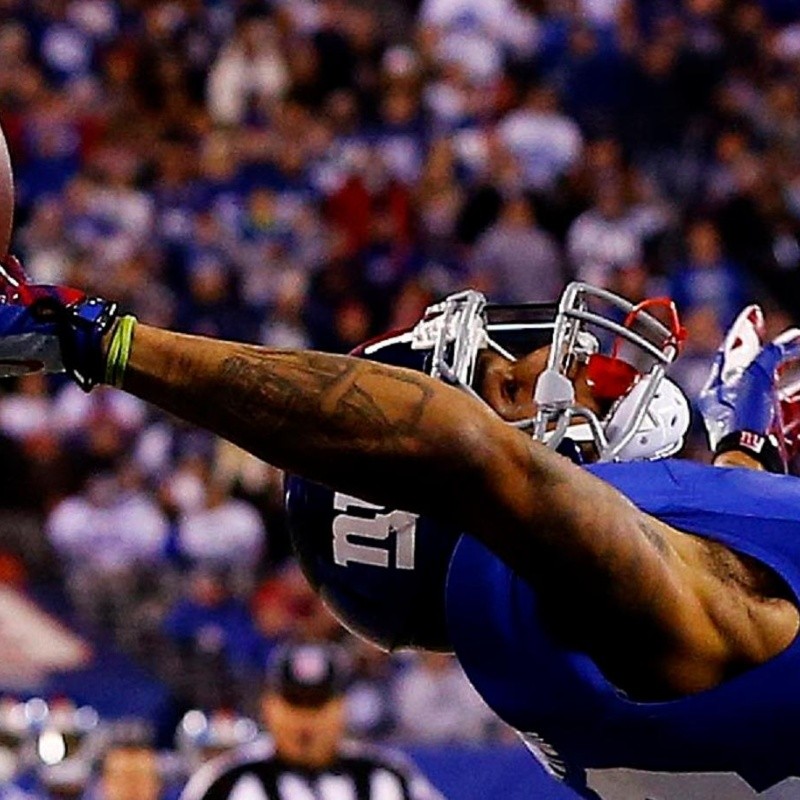 Para ver una y otra vez: la atrapada imposible de Odell Beckham Jr