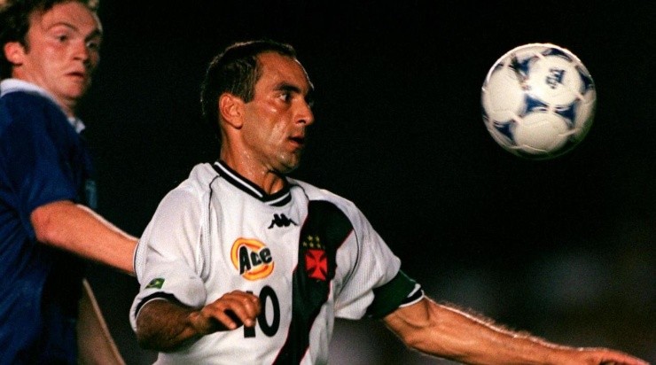 Edmundo voltou ao Vasco em 1999 para sua segunda passagem pelo time de Eurico Miranda. Foto: Getty Images