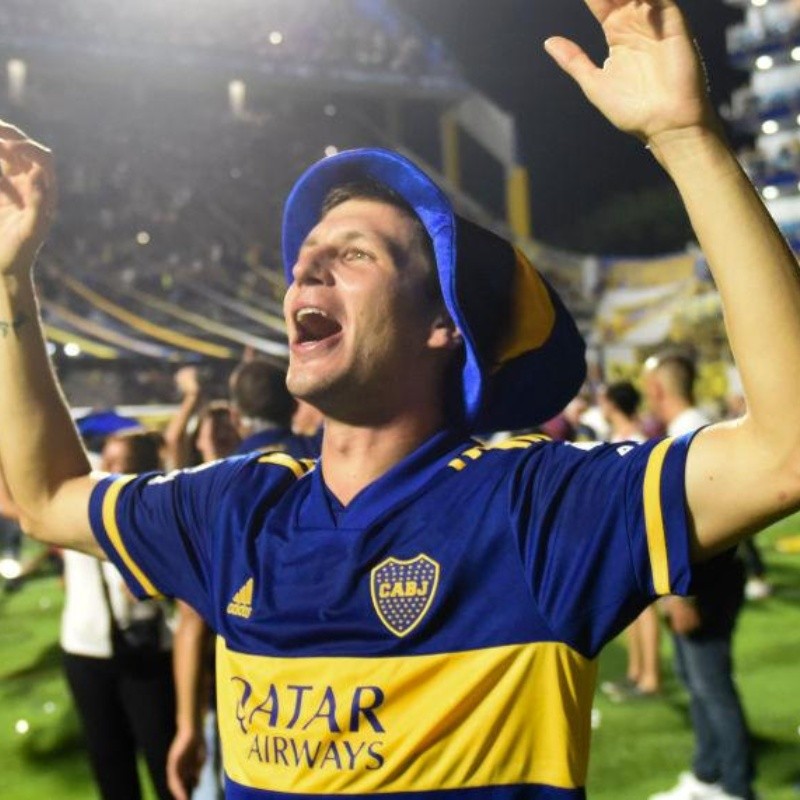 Soldano metió un TBT de Boca campeón: "Paciencia y fuerzas"