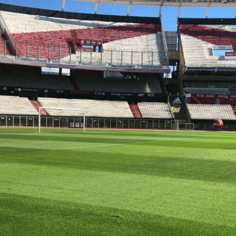 River usará un método ultra tecnológico para cuidar el césped del Monumental