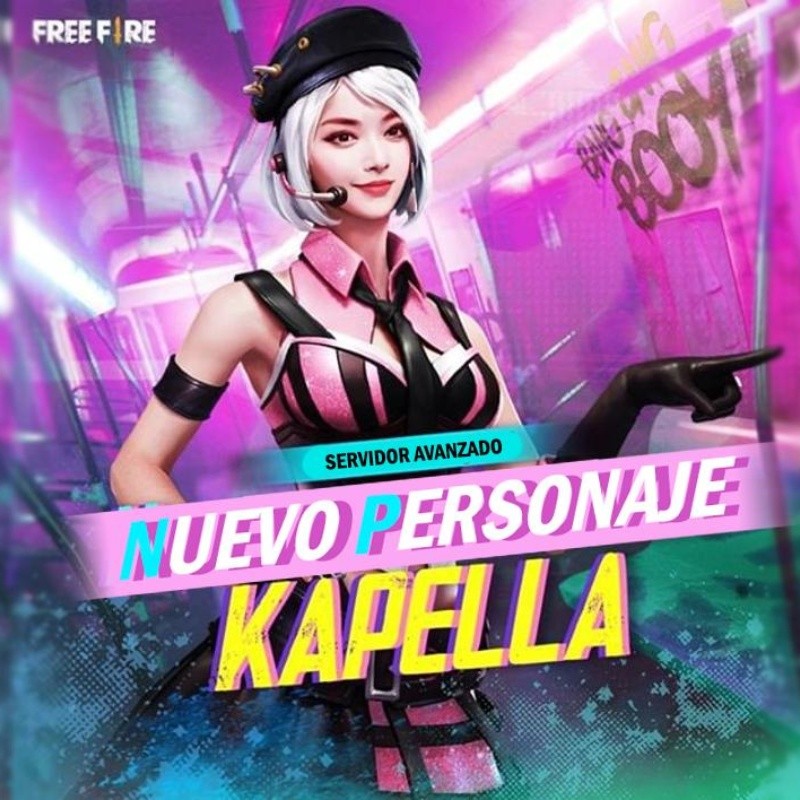 Primer vistazo a Kapella, la nueva personaje de Free Fire