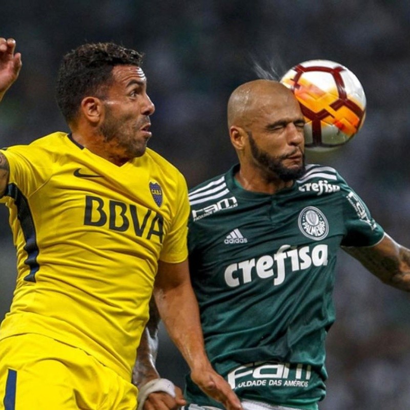 Cuando más pasa la cuarentena, Felipe Melo es más hincha de Boca