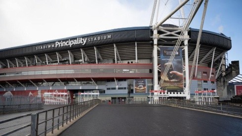 El imponente estadio de la capital galesa.