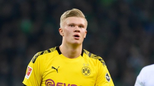 Erling Haaland, hoy jugador de Borussia Dortmund.