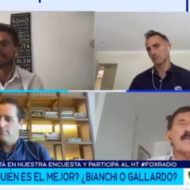 En Fox Sports debatieron entre Bianchi y Gallardo y Leto explotó