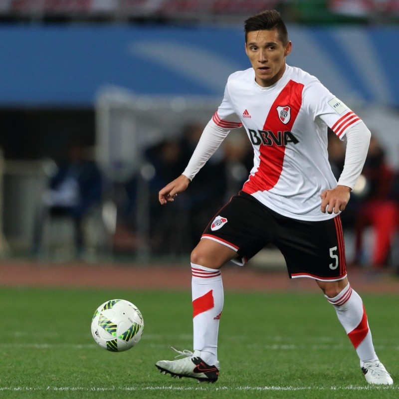 Kranevitter: "Quiero que mi hijo me vea jugar en River"