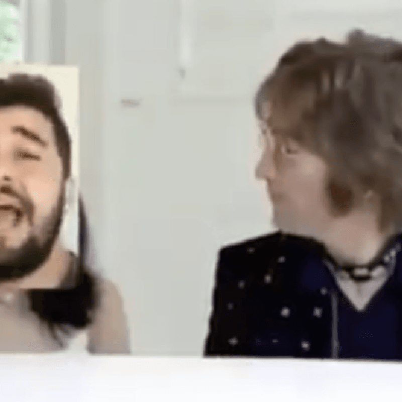 Tato Aguilera se tomó a chiste las burlas por el "Supón": "Perdón, John Lennon"