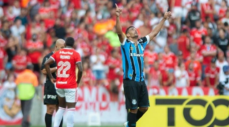 Diego Souza é artilheiro do Grêmio com 5 gols na temporada. Foto: Lucas Uebel
