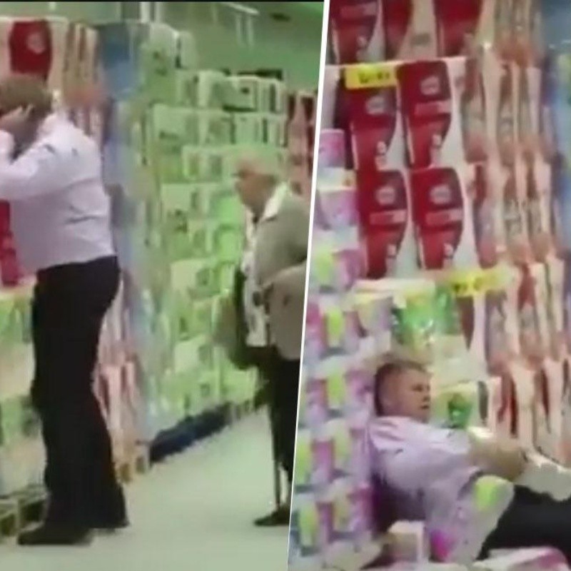 Video viral: nunca le quites el papel higiénico a esta abuela diabólica