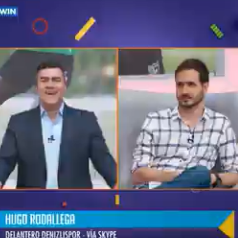 Eduardo Luis firmó a Hugo Rodallega con América y se animó a cantarle un gol