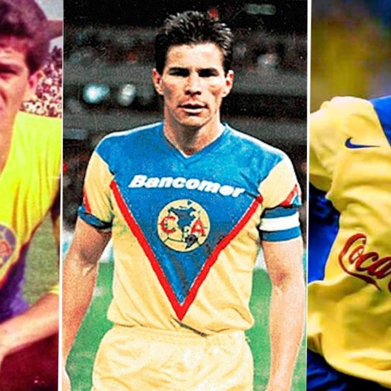 El once ideal de jugadores nacidos en las Fuerzas Básicas del América