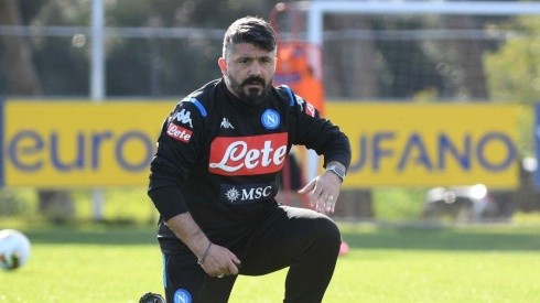 Gennaro Gattuso, actual entrenador de Napoli.