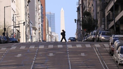 Así se encuentran las calles de Buenos Aires.