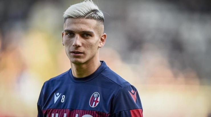Nicolás Domínguez tem contrato com Bologna (ITA) até 2024, mas quer voltar à América do Sul. Foto: Getty Images