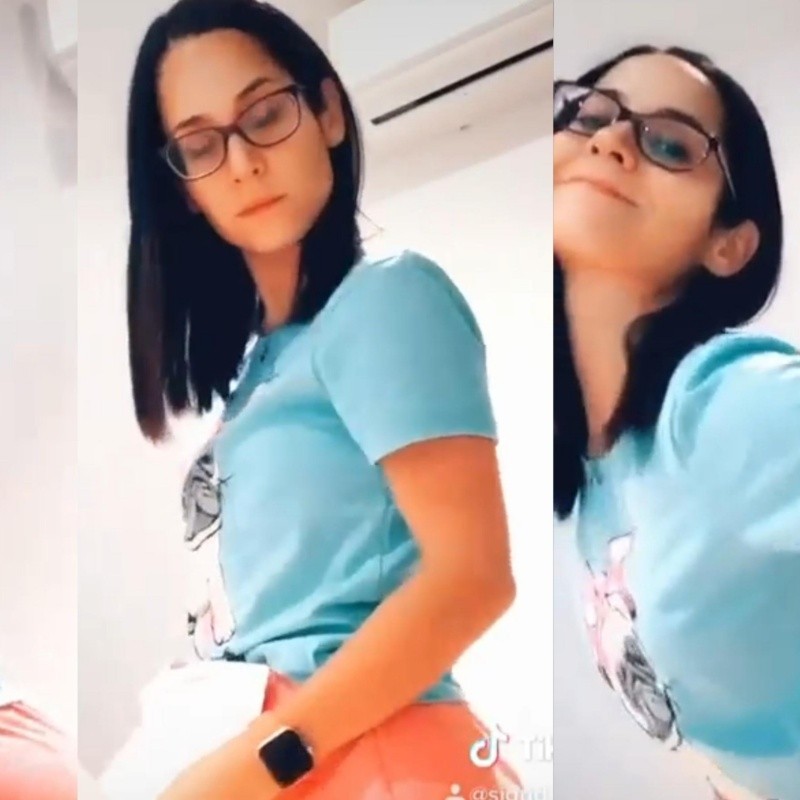 Se sumó: Sigrid Bazán subió divertido TikTok con "tutorial de twerking"