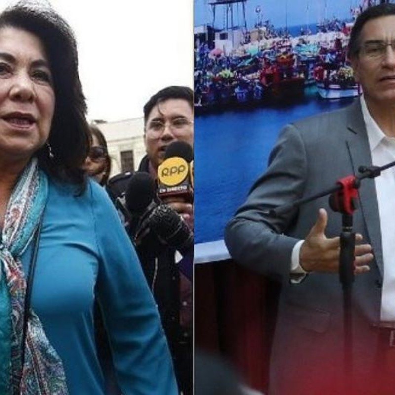 Martha Chávez criticó a Martín Vizcarra por su último mensaje a la nación