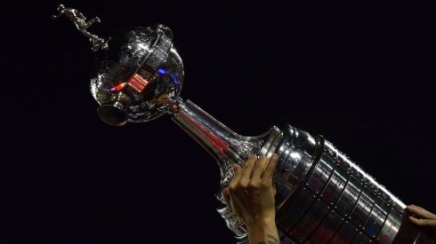 The Copa Libertadores trophy.