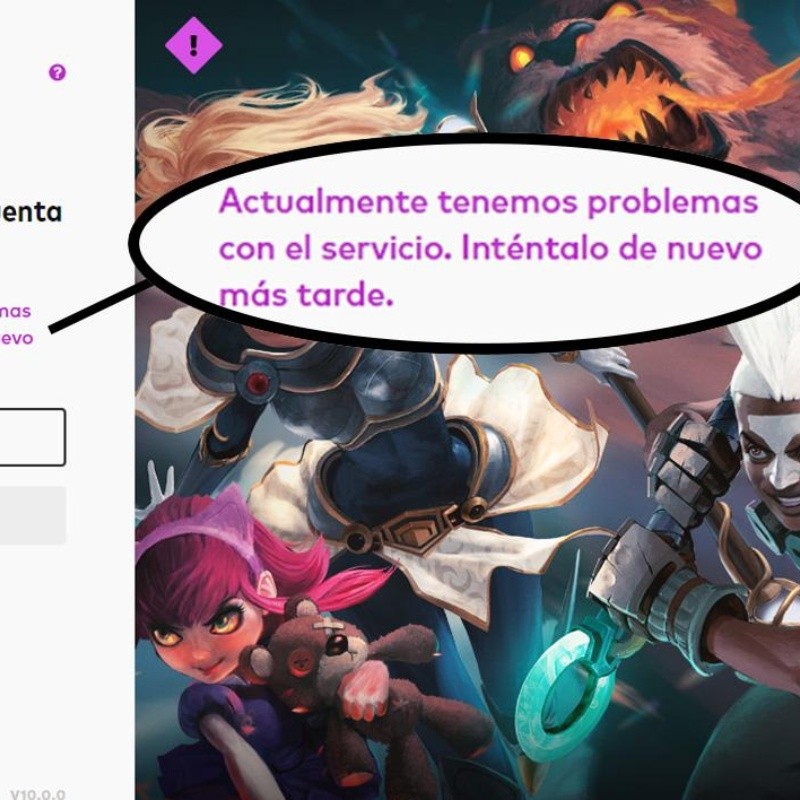 League of Legends caído por segundo día consecutivo y Twitter explota con memes