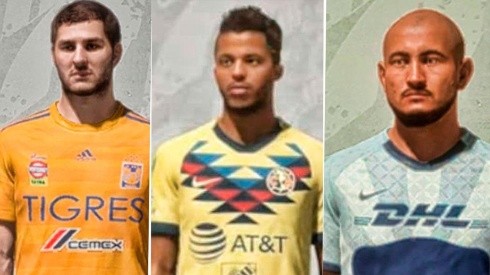 Así lucen algunos de los futbolistas más importantes de la Liga MX en el FIFA 20