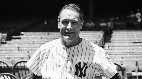 Subastan bate de Lou Gehrig