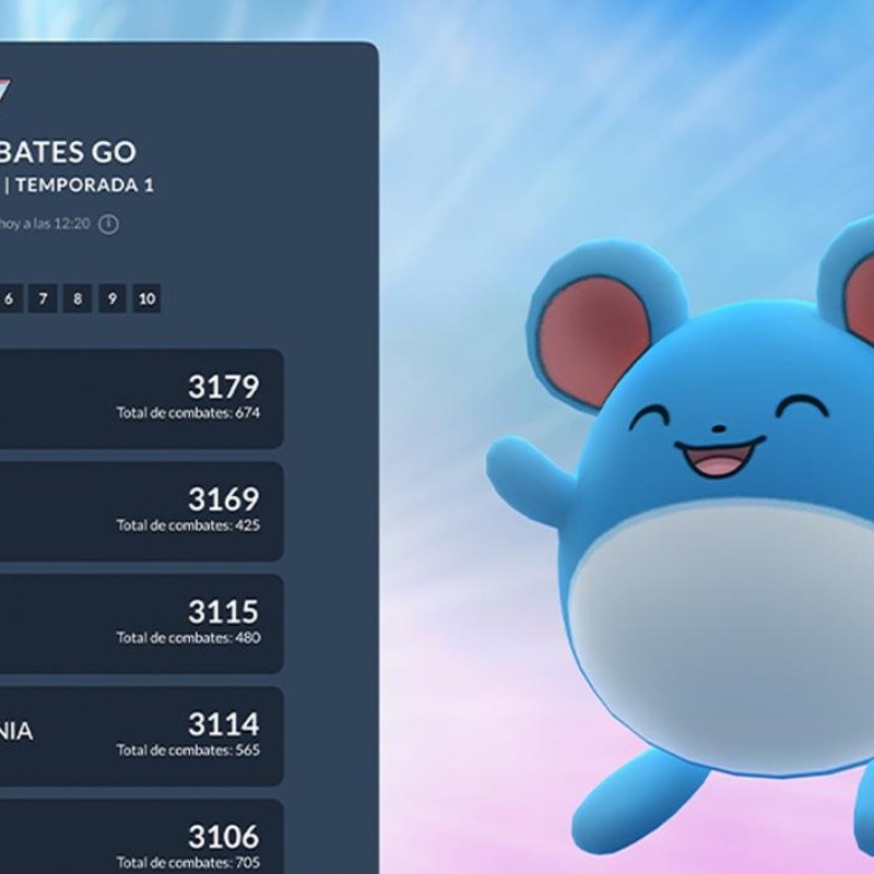 Pokémon GO añade la esperada Tabla de Clasificación de la Liga Combates GO