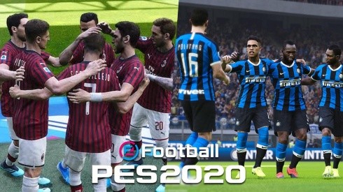 Inter y Milan jugarán el DerbyMilano en el PES 2020 este fin de semana