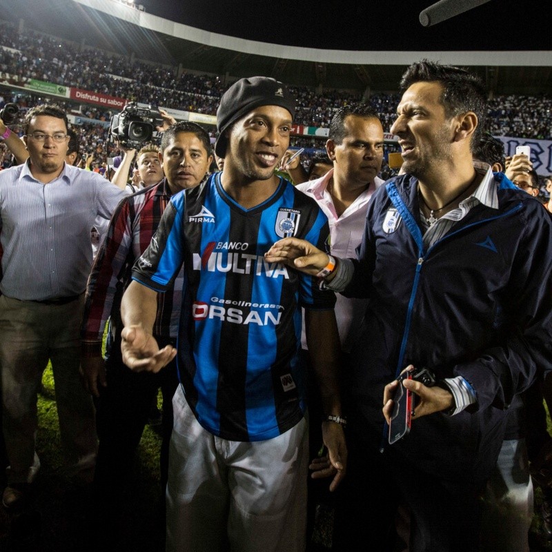 Los lujos que se daba Ronaldinho en su etapa como jugador de Querétaro