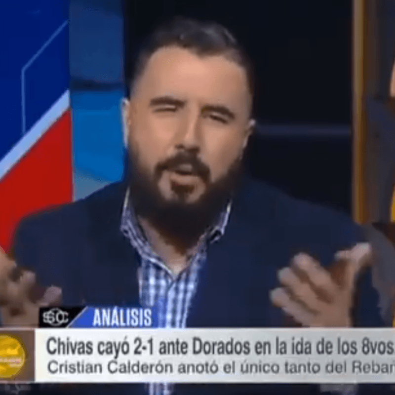 Para no perder la costumbre, Álvaro Morales destruyó a las Chivas: "Están llenos de mitos y mentiras"