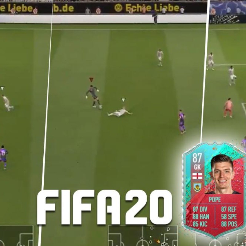 ¡El arquero los bailó a todos! Golazo con Pope FUT Birthday en el FIFA 20