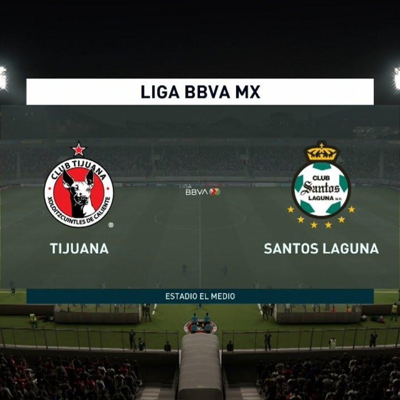 Qué canal transmite Tijuana vs. Santos Laguna por la eLiga MX