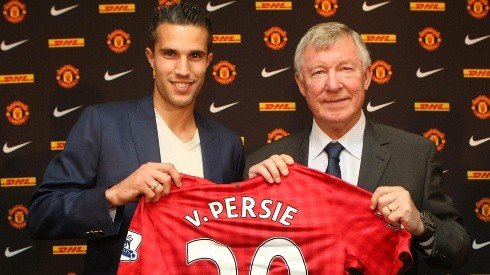 Robin van Persie signed for Manchester United in 2012.