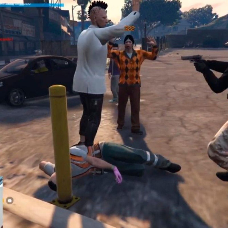 AuronPlay se estrenó en el GTA V Roleplay y terminó secuestrado