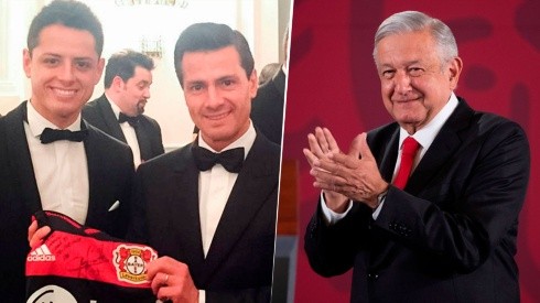 Chicharito mantenía una muy buena relación con Enrique Peña Nieto, con