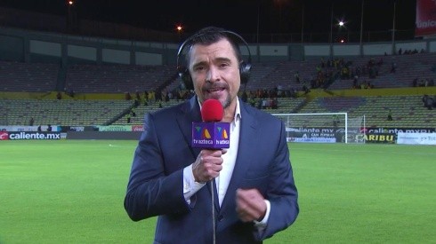 El periodista de TV Azteca dijo que nunca se imaginó hacer campo de juego en el FIFA 20.