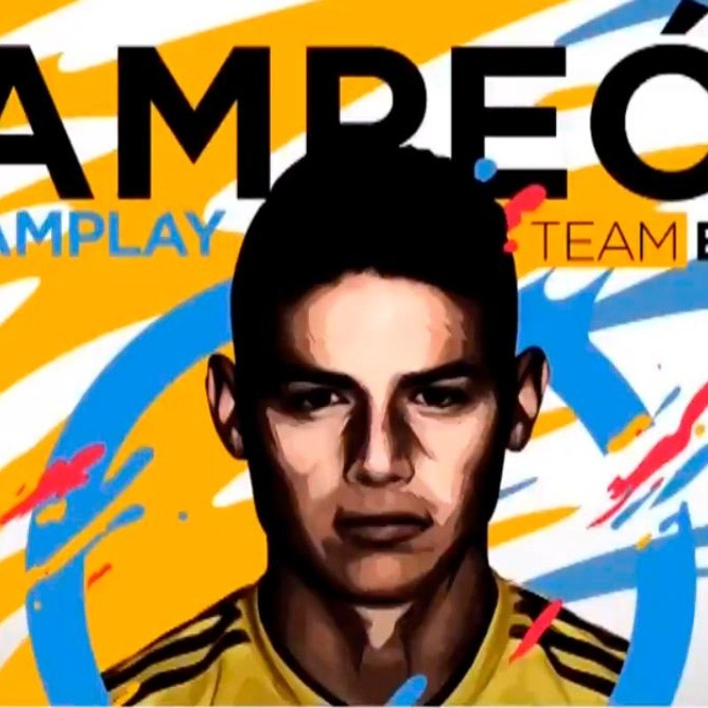 James Rodríguez barrió en la #Champlay y se coronó campeón en el FIFA 20